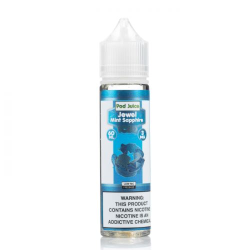 Jewel Mint Sapphire Iced by Pod Juice 60ML Bottle