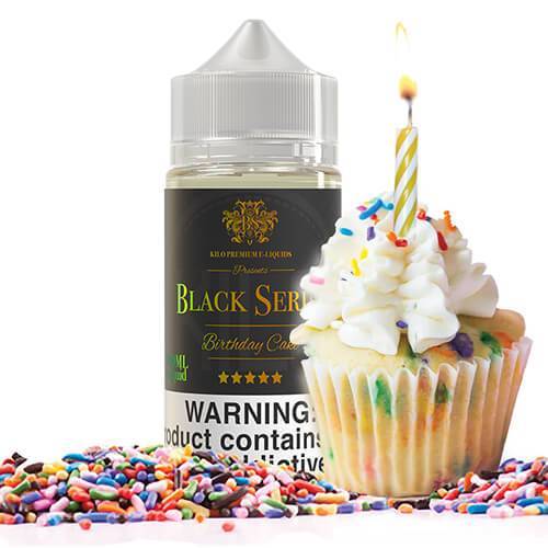 KILO BLACK SERIES | Birthday Cake 100ML eLiquid Bottle
