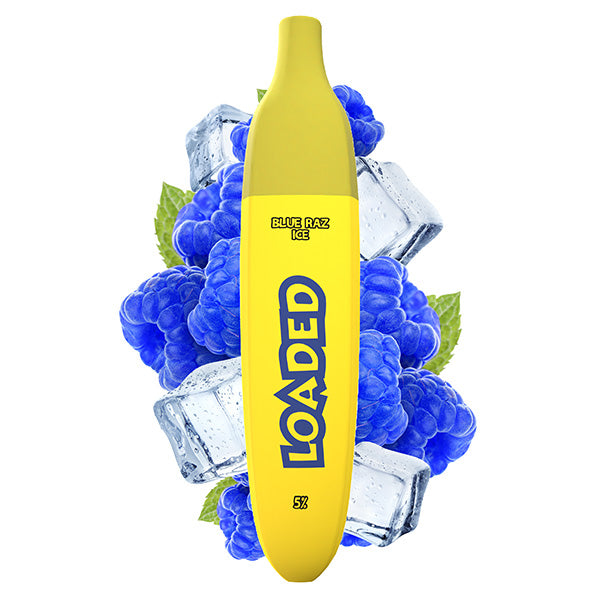 Loaded Banana TFN Disposable | 2500 Puffs | 5mL Blue Razz Ice
