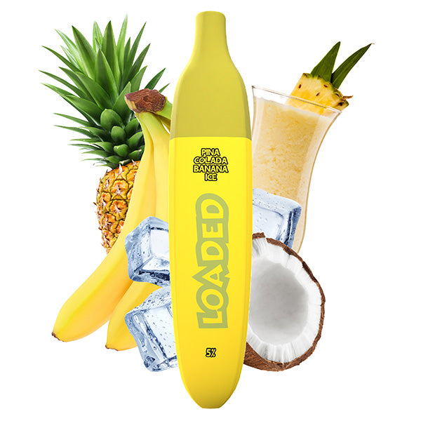 Loaded Banana TFN Disposable | 2500 Puffs | 5mL Pina Colada Banana Ice