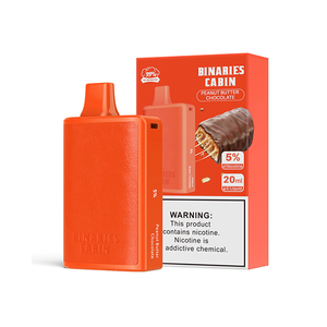 HorizonTech – Binaries Cabin Disposable | 10,000 puffs | 20mL Peanut Butter Chocolate with Packaging