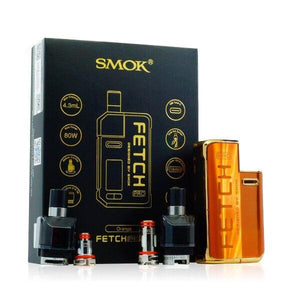 SMOK Fetch Pro 80w Kit Orange All Parts with Packaging