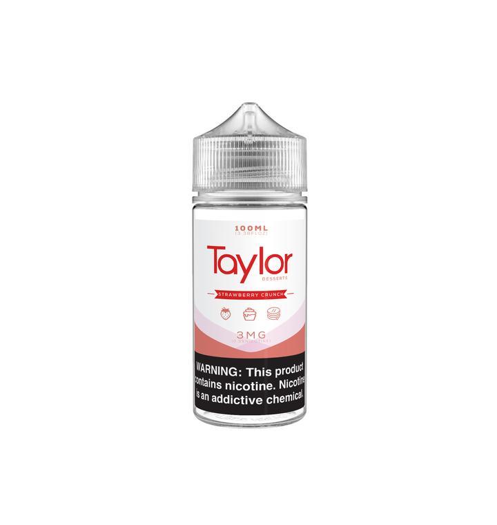 Strawberry Crunch by Taylor Desserts 100ml Background