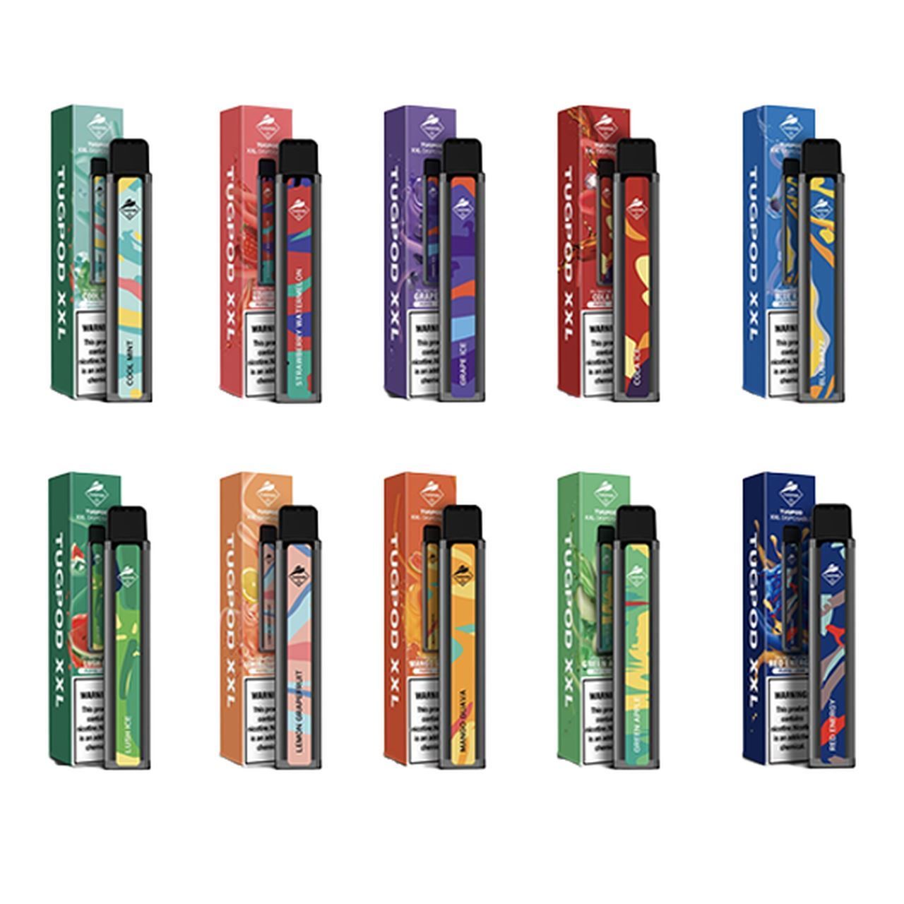 Tug Pod XXL Disposable | 2500 Puffs | 6.5mL Group Photo