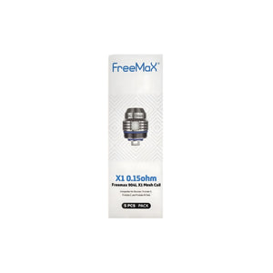 FreeMaX Maxluke 904L X1 0.15 ohm Replacement Coils (5-Pack) Packaging
