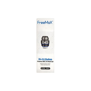 FreeMaX Maxluke 904L X4 0.15 ohm Replacement Coils (5-Pack) Packaging