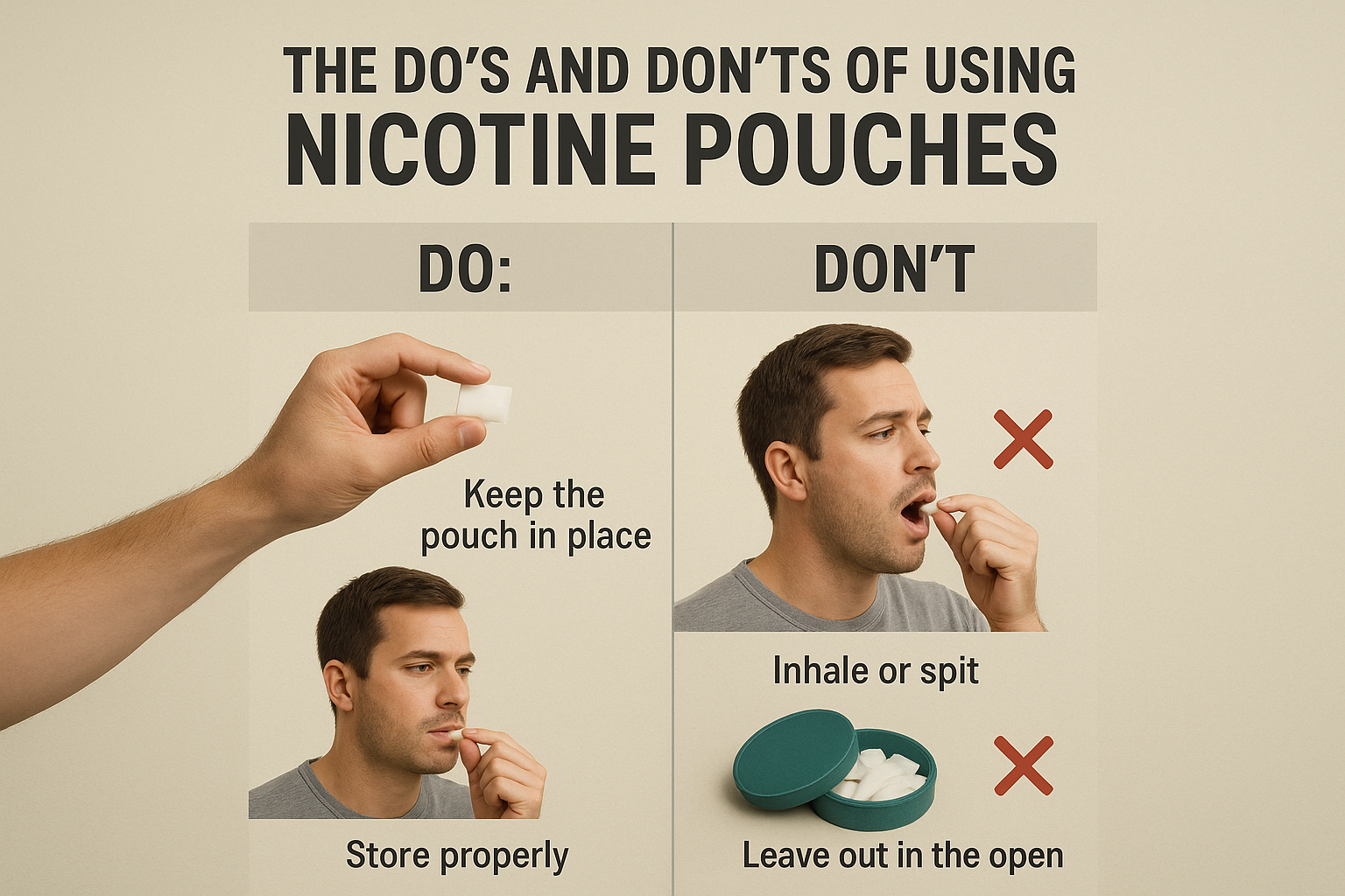 The Do’s and Don’ts of Using Nicotine Pouches: Essential Tips for Safety
