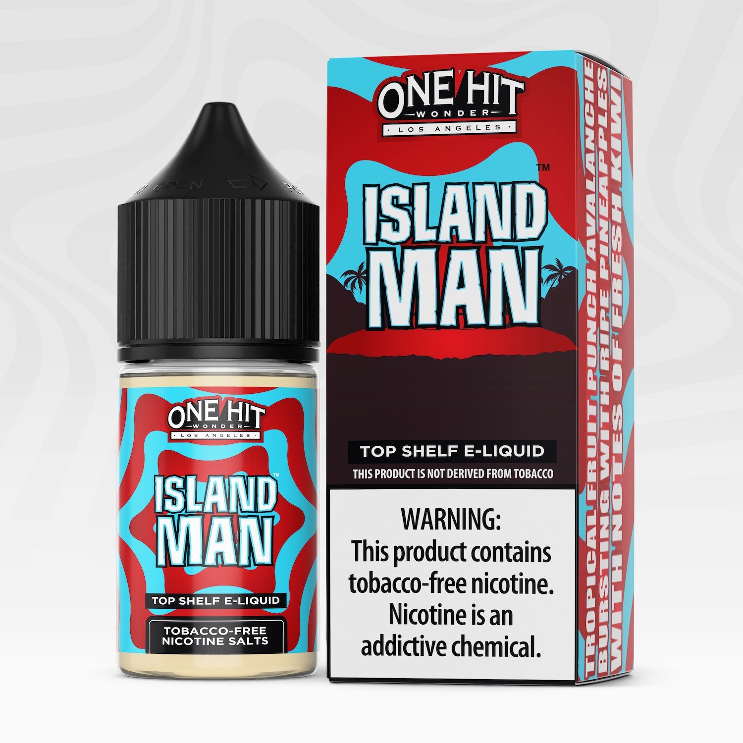 Island Man by One Hit Wonder TFN Salt 30mL with Packaging