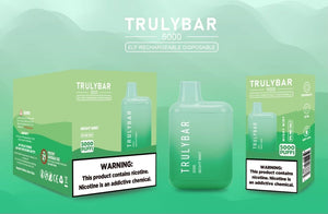 Truly Bar (Elf Edition) | 500a0 Puffs | 13mL Might Mint with Packaging