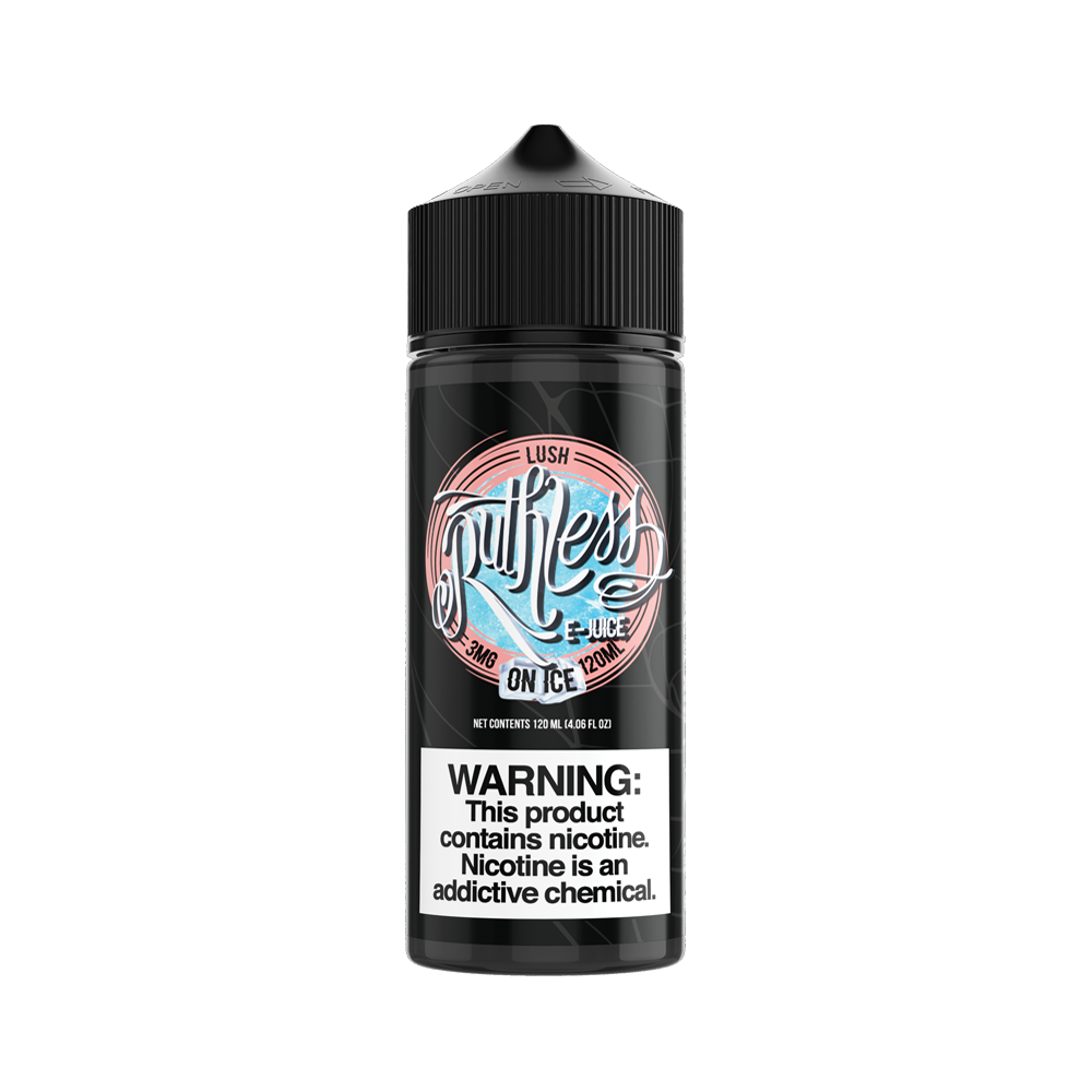 Lush on Ice | Ruthless | 120mL 3MG bottle