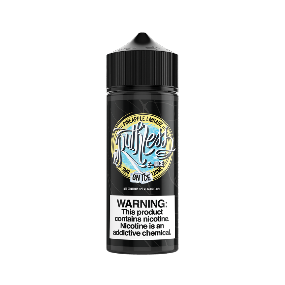 Pineapple Lmnade on Ice | Ruthless | 120mL 3mg bottle