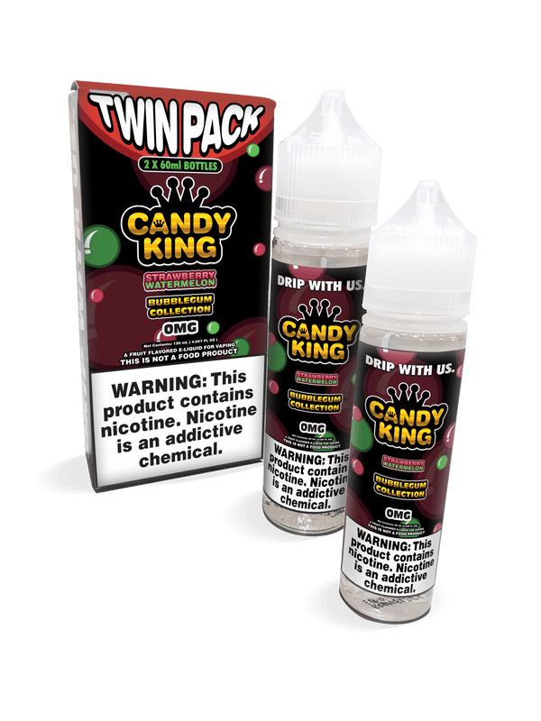 Strawberry Watermelon by Candy King Bubblegum Collection 120mL