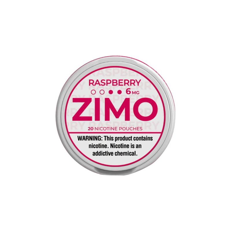 Zimo Nicotine Pouches (20ct Can)(5-Can Pack) Raspberry 6mg