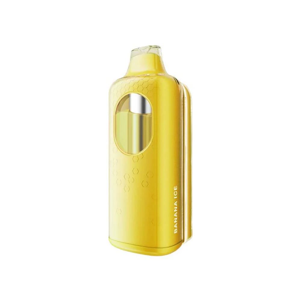 Romo Hex (Dispo KIT)(50000Puff)(12mL) Dispo + Power Dock Banana Ice