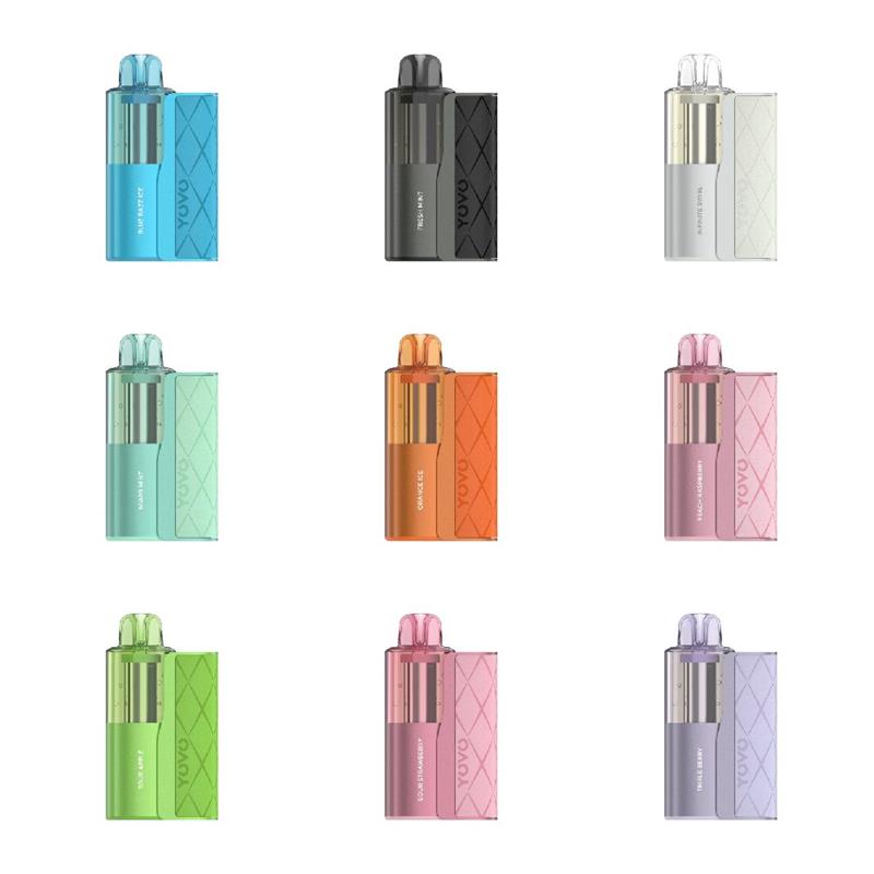 Yovo JB50000 Disposable + Power Dock Group Photo