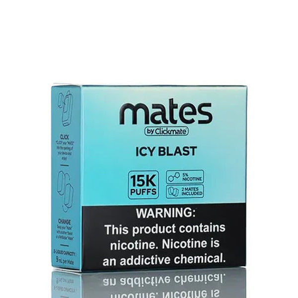 7Daze Clickmate Pre-Filled Pod icy blast packaging