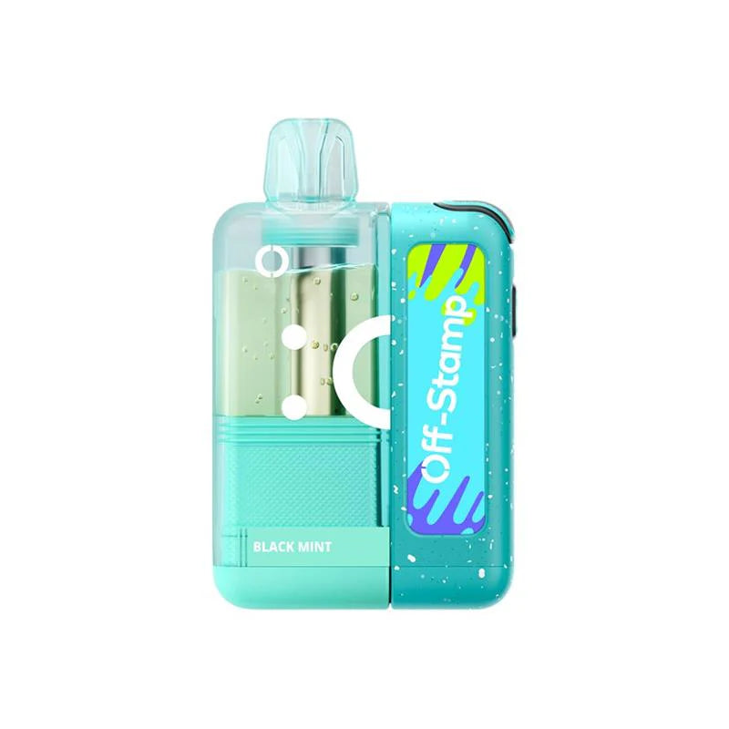 Off Stamp X Cube Crystal Disposable Pod (Crystal Dispo POD) Black Mint