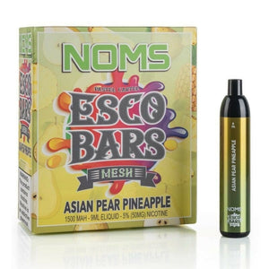 Noms - Esco Bars Mesh Disposable | 4000 Puffs | 9mL Asian Pear Pineapple with Packaging