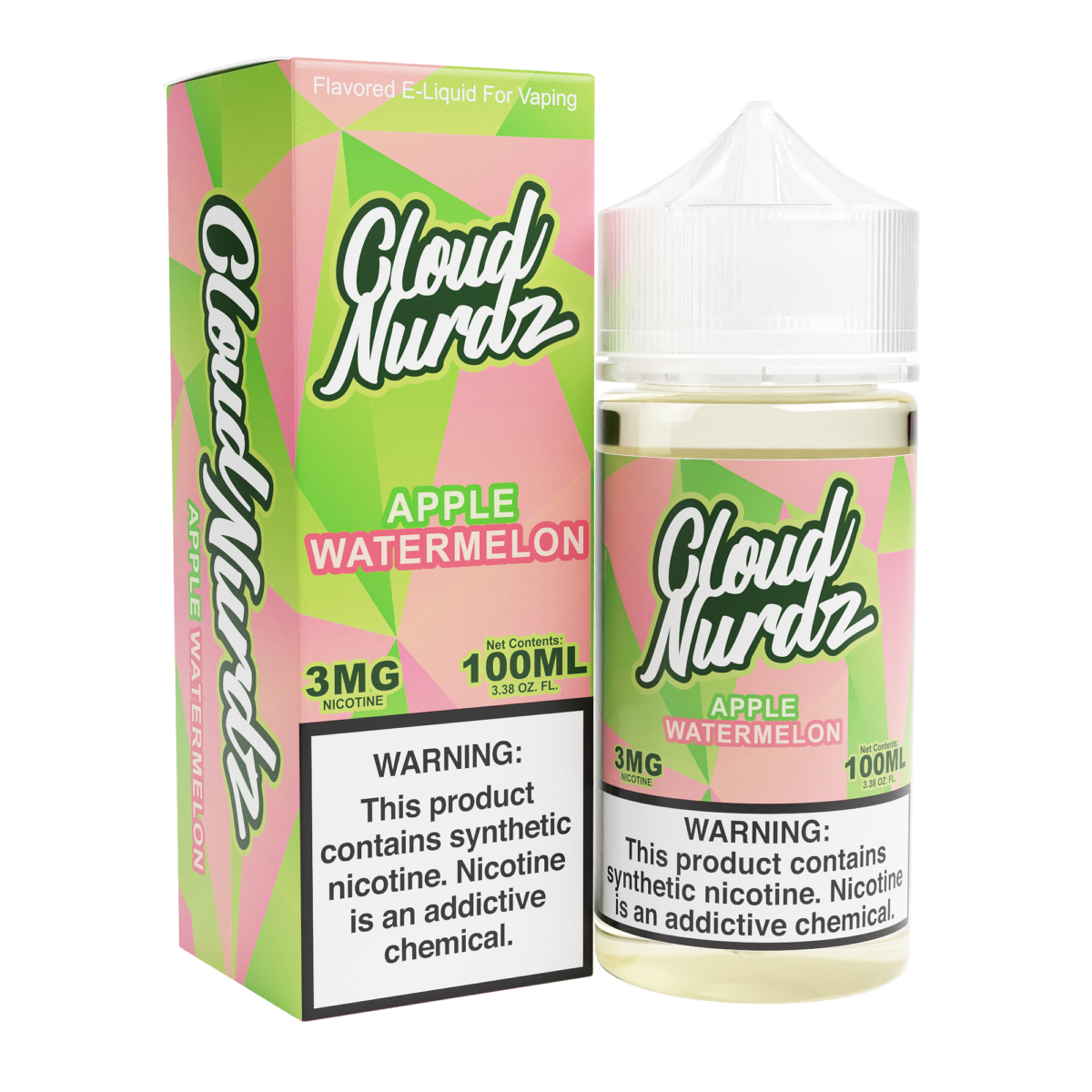 Watermelon Apple by Cloud Nurdz TFN 100mL with Packaging