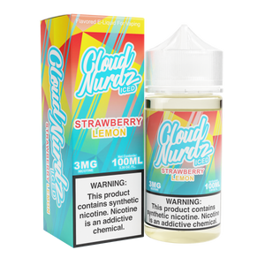 Strawberry Lemon Iced by Cloud Nurdz TFN 100mL with Packaging