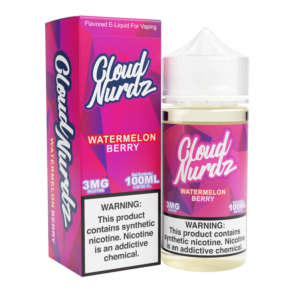 Watermelon Berry by Cloud Nurdz TFN 100mL with Packaging