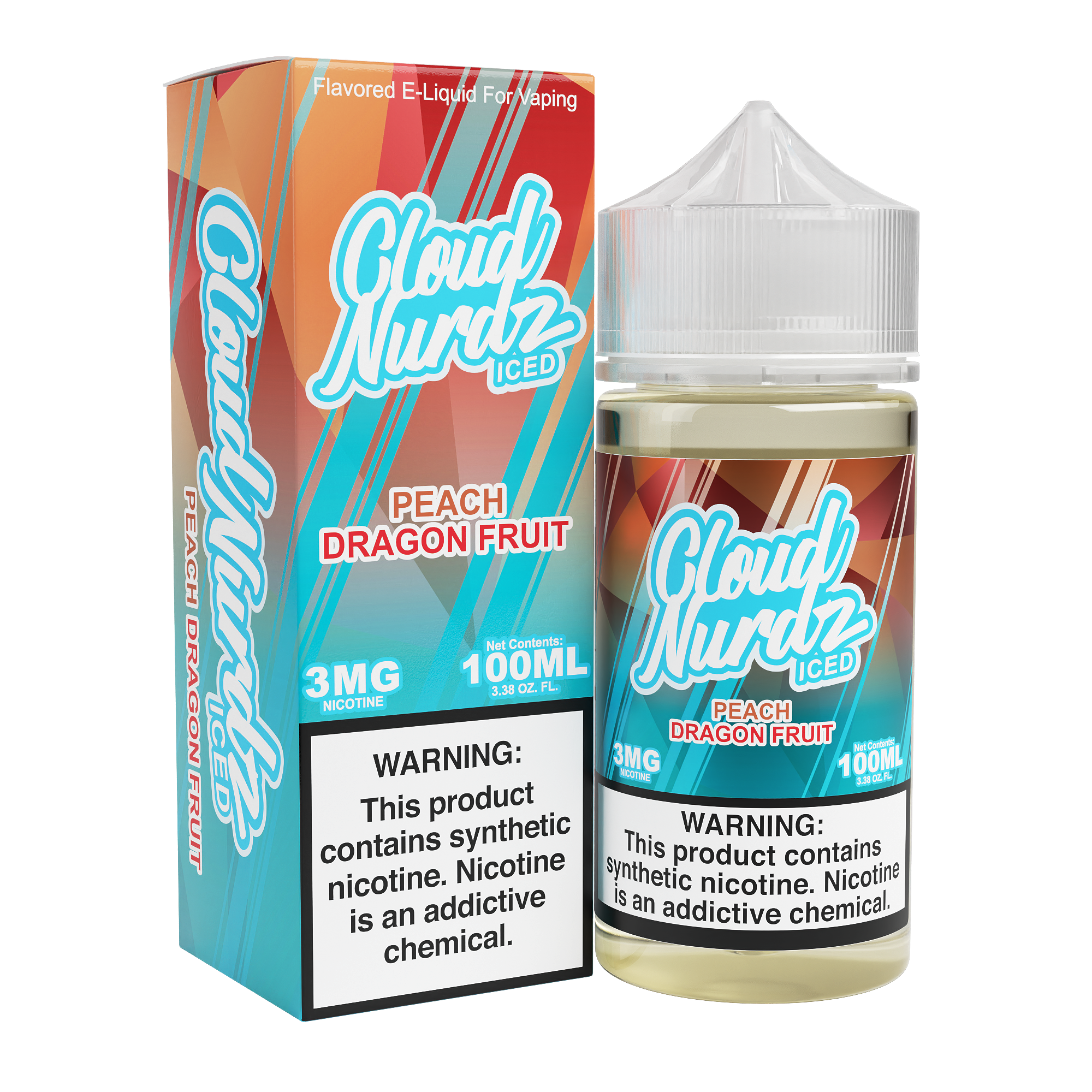 Peach Dragonfruit Iced by Cloud Nurdz TFN 100mL