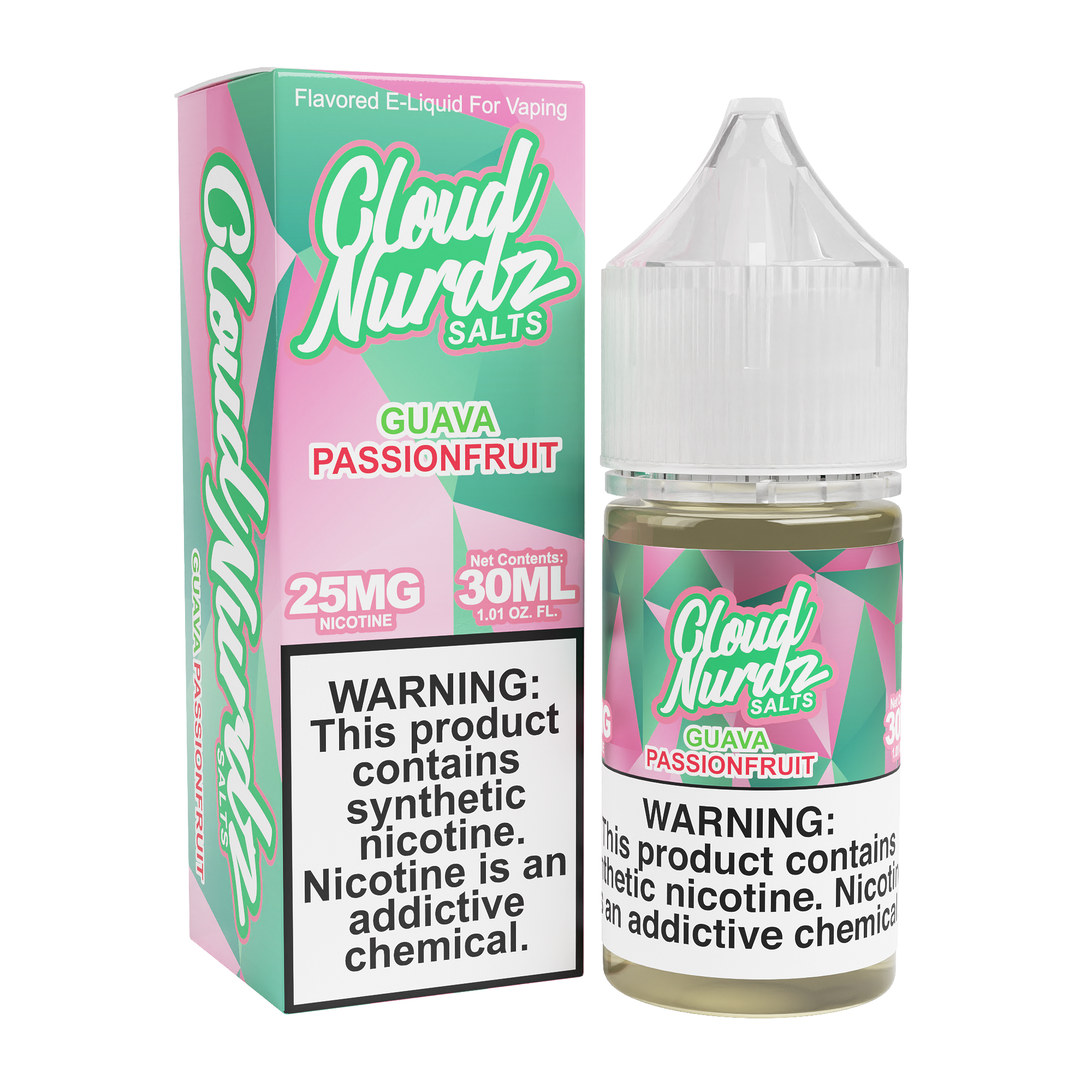 Guava Passionfruit (Pink Guava) by Cloud Nurdz TFN Salt 30mL