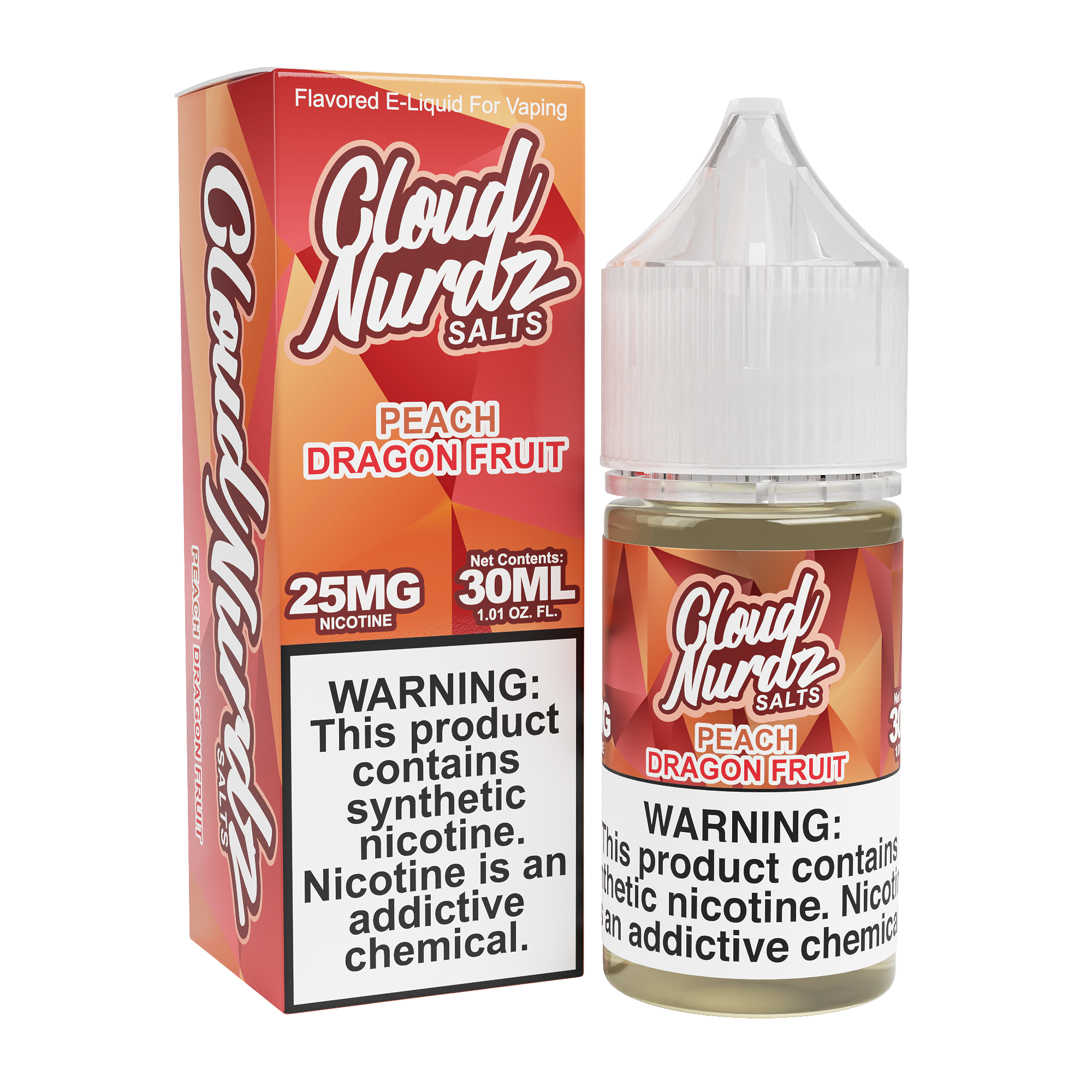 Peach Dragonfruit by Cloud Nurdz TFN Salt 30mL