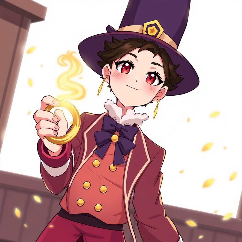Caramello the ring charmer