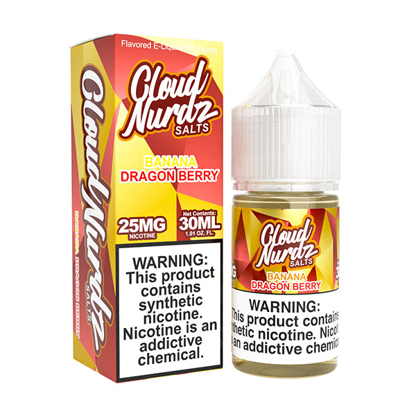 Banana Dragon Berry | Cloud Nurdz Salts | 30mL with packaging