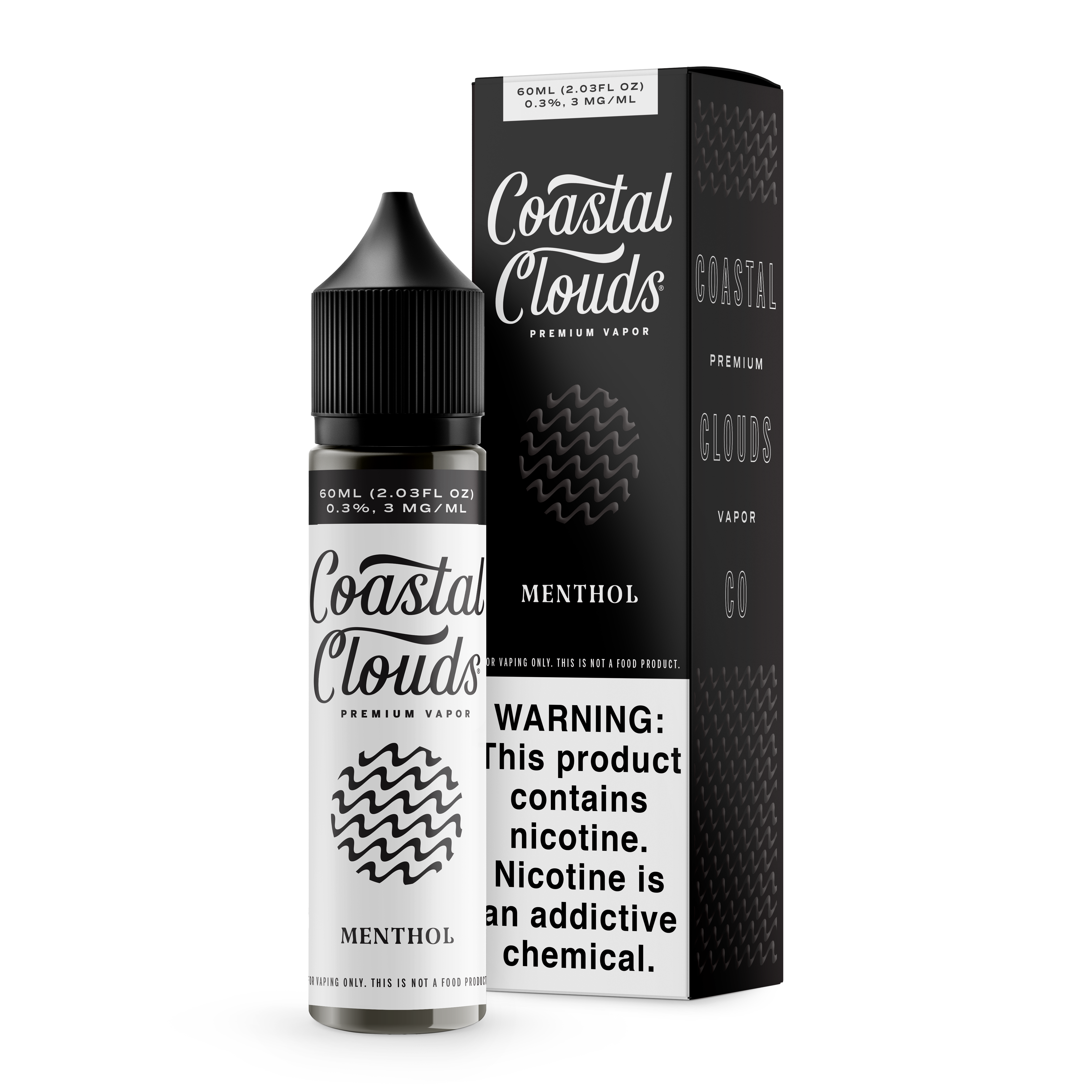 Menthol by Coastal Clouds 60ml with Packaging