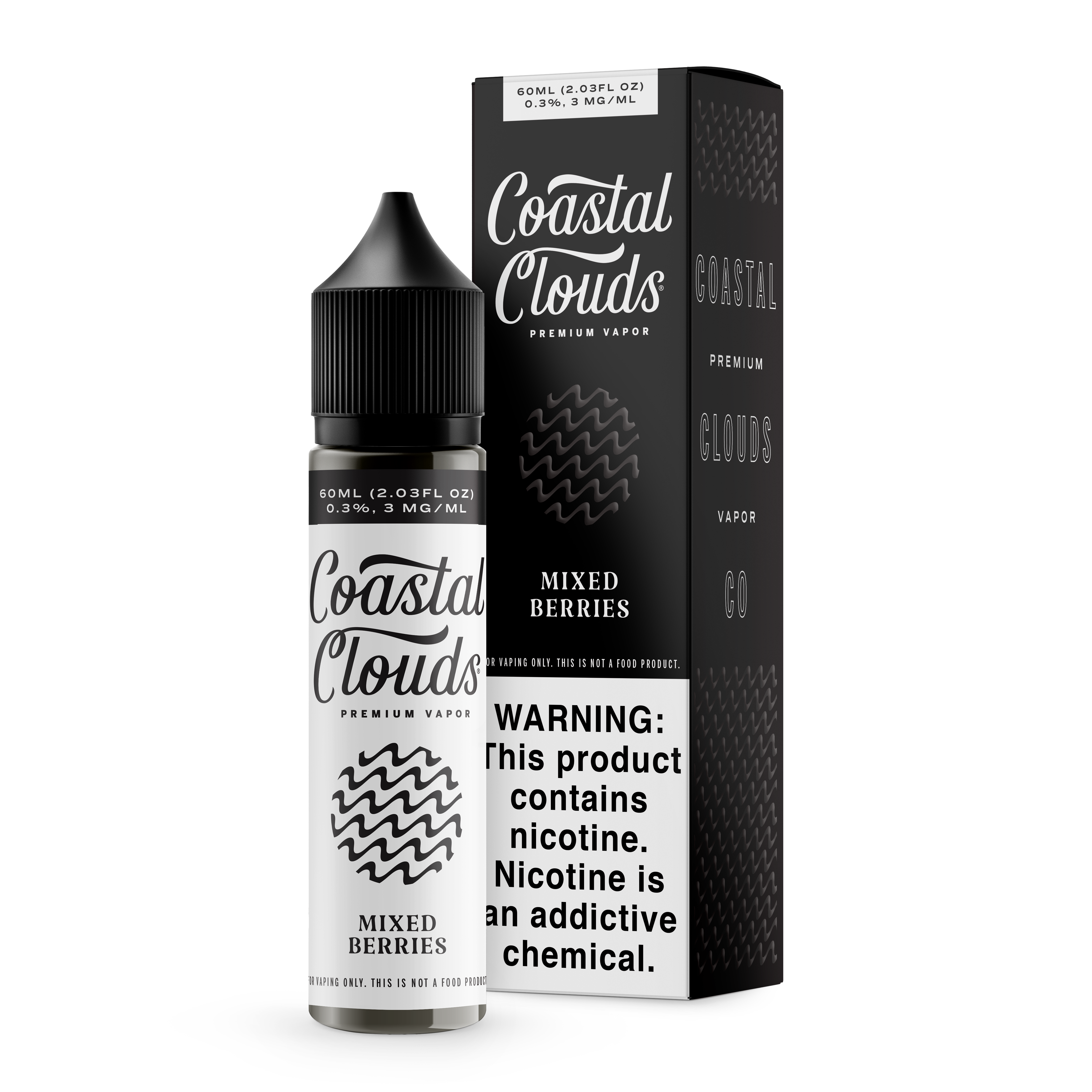 Mixed Berries by Coastal Clouds Series 60mL with Packaging