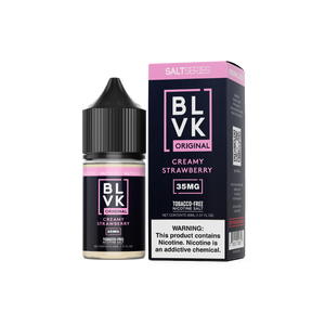Creamy Strawberry by BLVK TFN Salt 30mL with Packaging