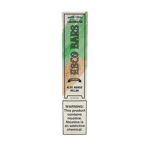 Esco Bars Carsonator Mesh Disposable | 2500 Puffs | 6mL Aloe Mango Melon Packaging
