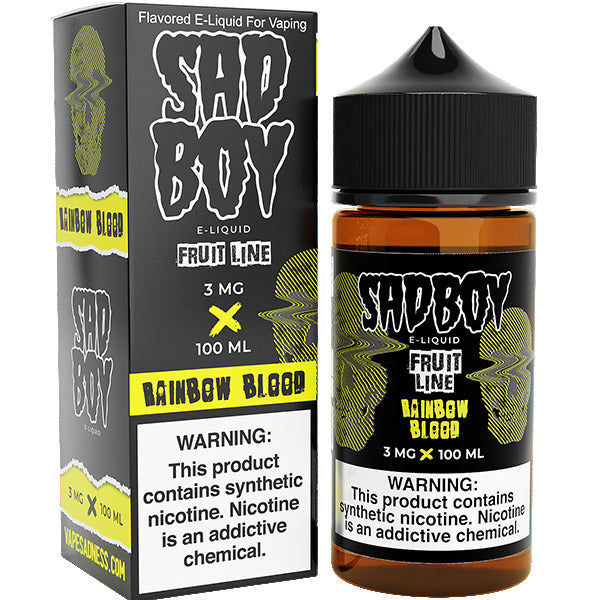 Rainbow Blood by Sadboy 100ml with Packaging