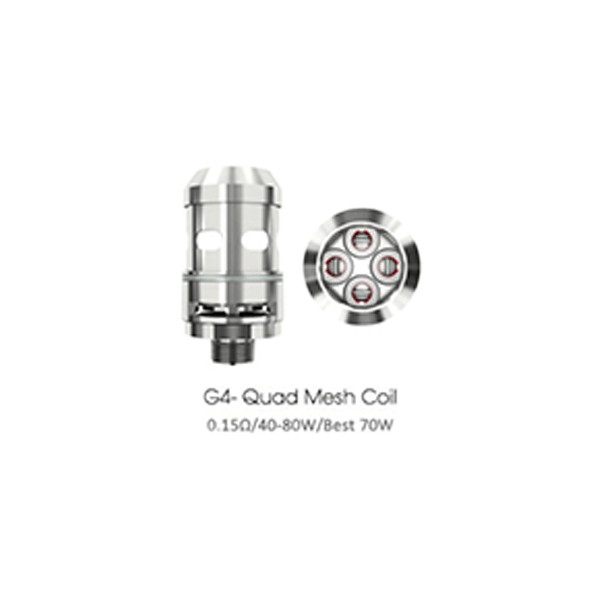 FreeMax Gemm Disposable Mesh Tank | 2-Pack G4 Quad Coil 0.15ohm