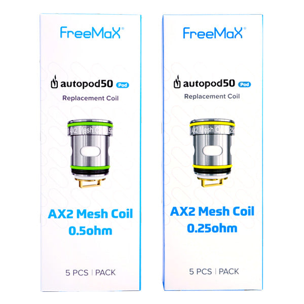 FreeMax Autopod50 Replacement Pod (1 Pod + 1 Coil) Packaging