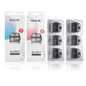 Smok ACRO Replacement Pods | 3-Pack With Packaging