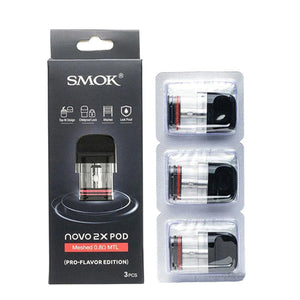 SMOK Novo 2X Meshed 0.8Ω MTL Pod (3pack) - 0.6 ohm with packaging