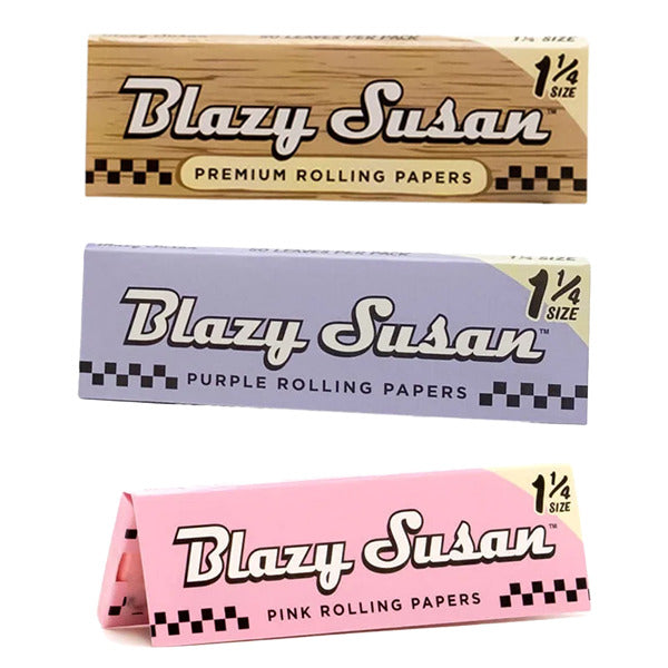 Blazy Susan 1 1/4 Rolling Papers (50ct) Group Photo