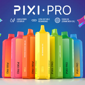 Puff Pixi Pro Disposable | 8000 puffs | 14mL Group Photo