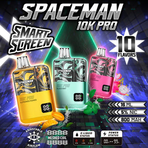 SMOK - Space Man 10,000 Puffs 15ml 50mg Disposable Group Photo