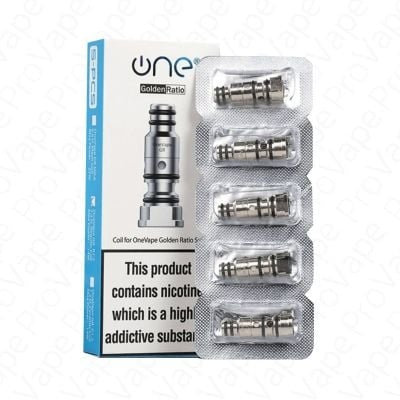 OneVape Golden Ratio Coils (5pc) with packaging