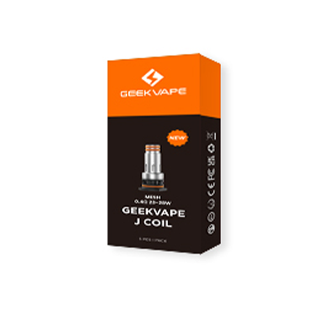 Geekvape J Coils (5 Pack) Packaging