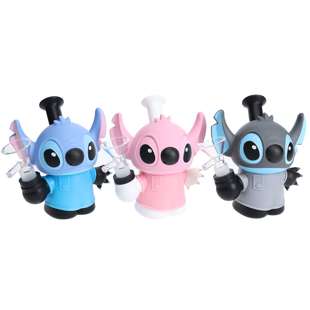 Non branded (Water Pipe) H378 Monster Character Silicone Group photo