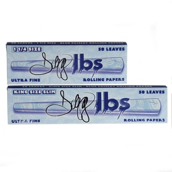 Dogg Lbs (DSPLY 50pc)(Wraps) Rolling Papers 1 1/4"