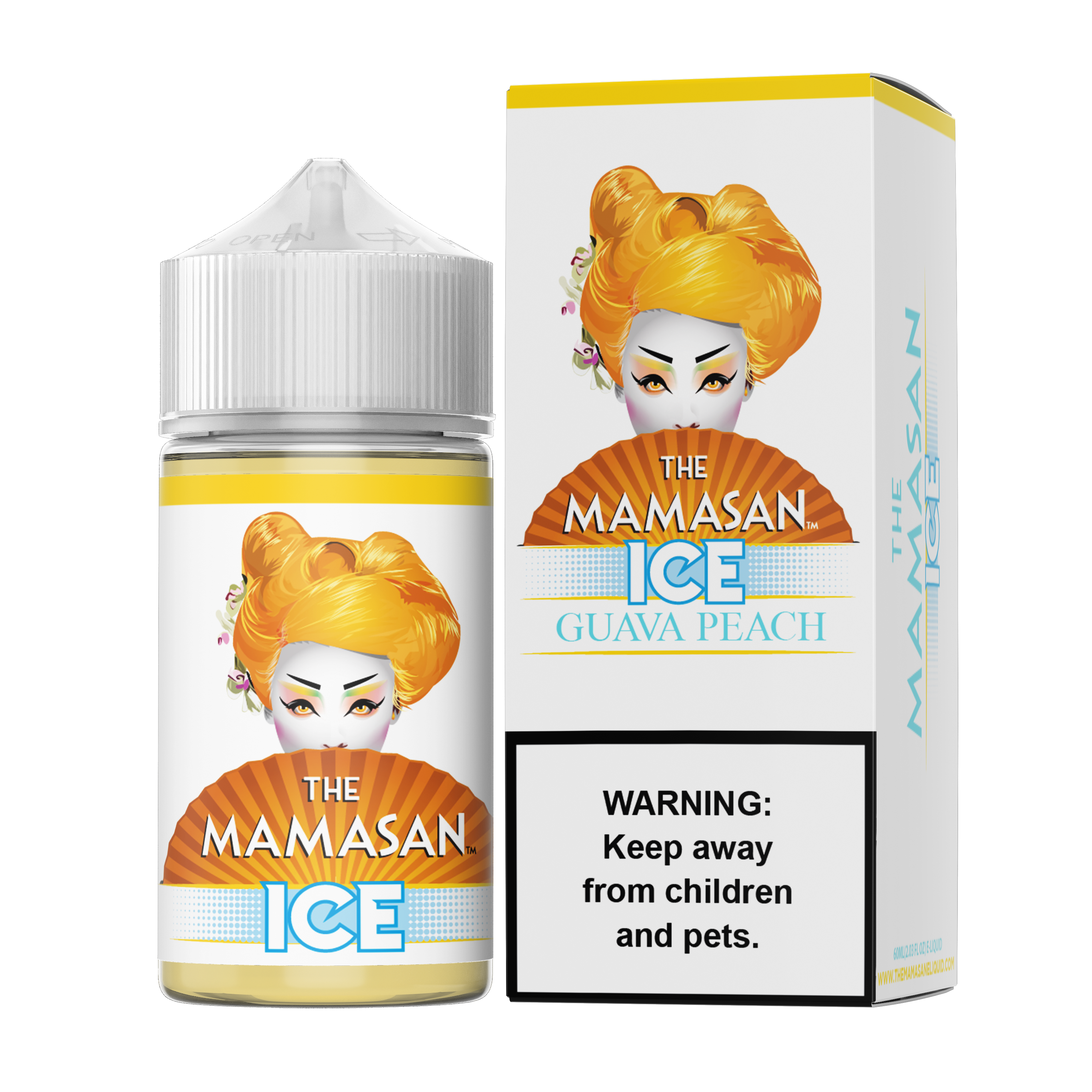 Guava Peach ICE (Guava Pop Ice) by The Mamasan Series | 60mL with Packaging