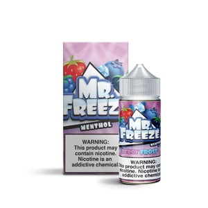 Mr. Freeze Tobacco-Free Nicotine Series | 100mL - BerryFrost with Packaging