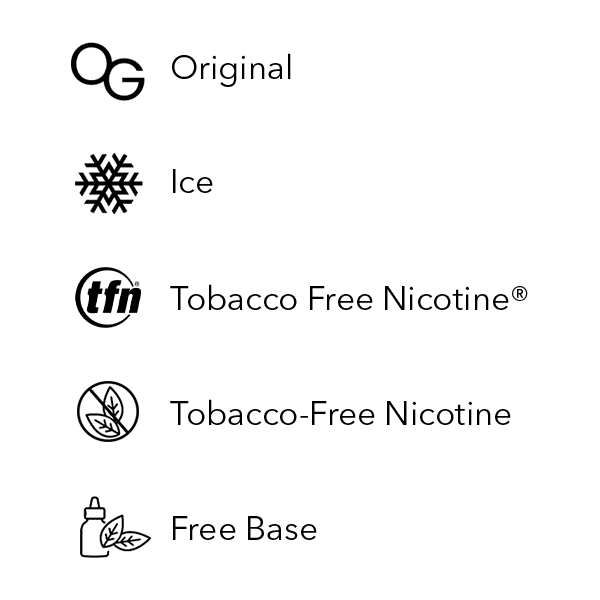 Zero Degrees - Subzero Series E-Liquid 60mL - Freebase