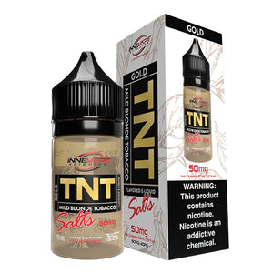 TNT Gold Salt by Innevape Salt 30ml With Packaging